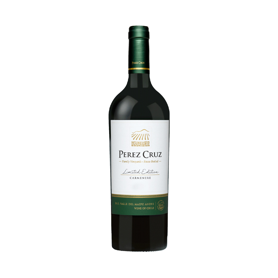 Vino Pérez Cruz Carmenere Edición Limitada: Un vino sofisticado, de gran equilibrio y elegancia, ideal para realzar tus momentos más especiales.