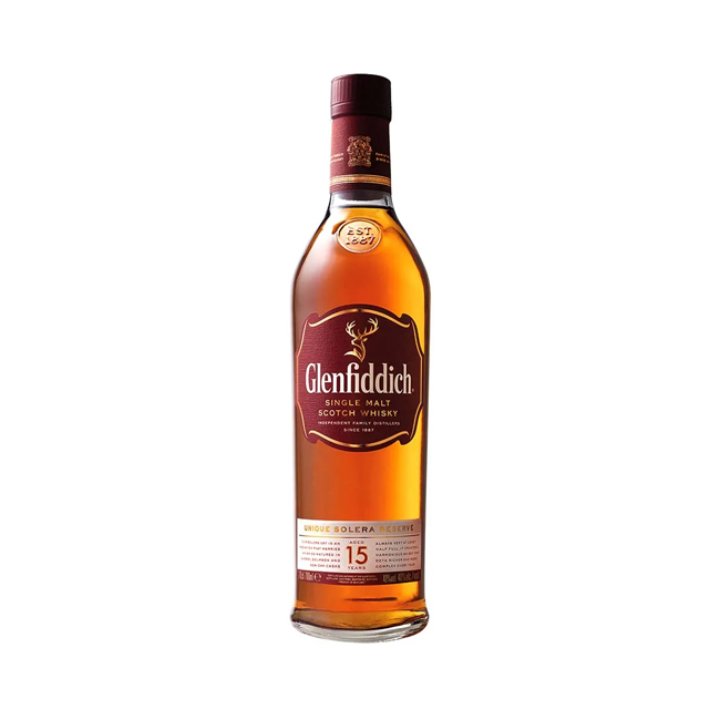 whisky glenfiddich 15 años