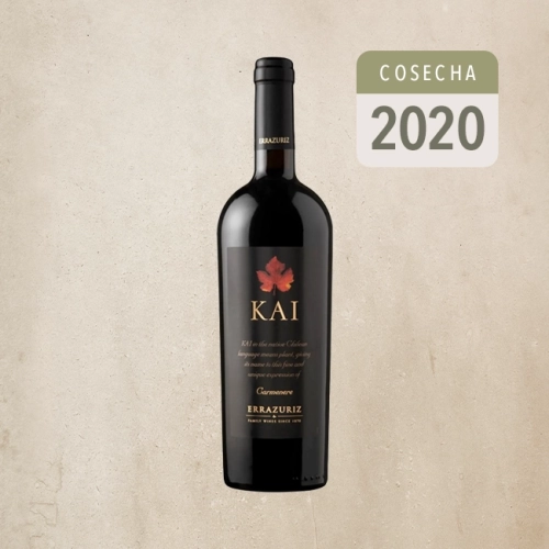 Vino Kai Carmenere año 2020 - Viña Errázuriz